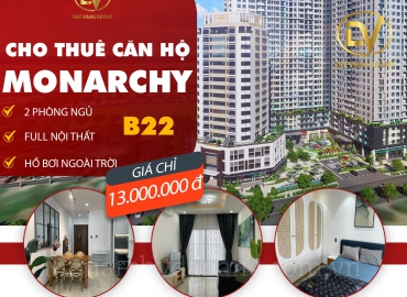 CĂN HỘ B22 MORNACHY CHO THUÊ FULL NỘI THẤT - GIÁ CHỈ 14TR